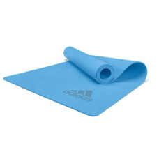 Коврик для йоги Adidas Premium Yoga Mat синий Уни 176 х 61 х 0,5 см ADYG-10300GB