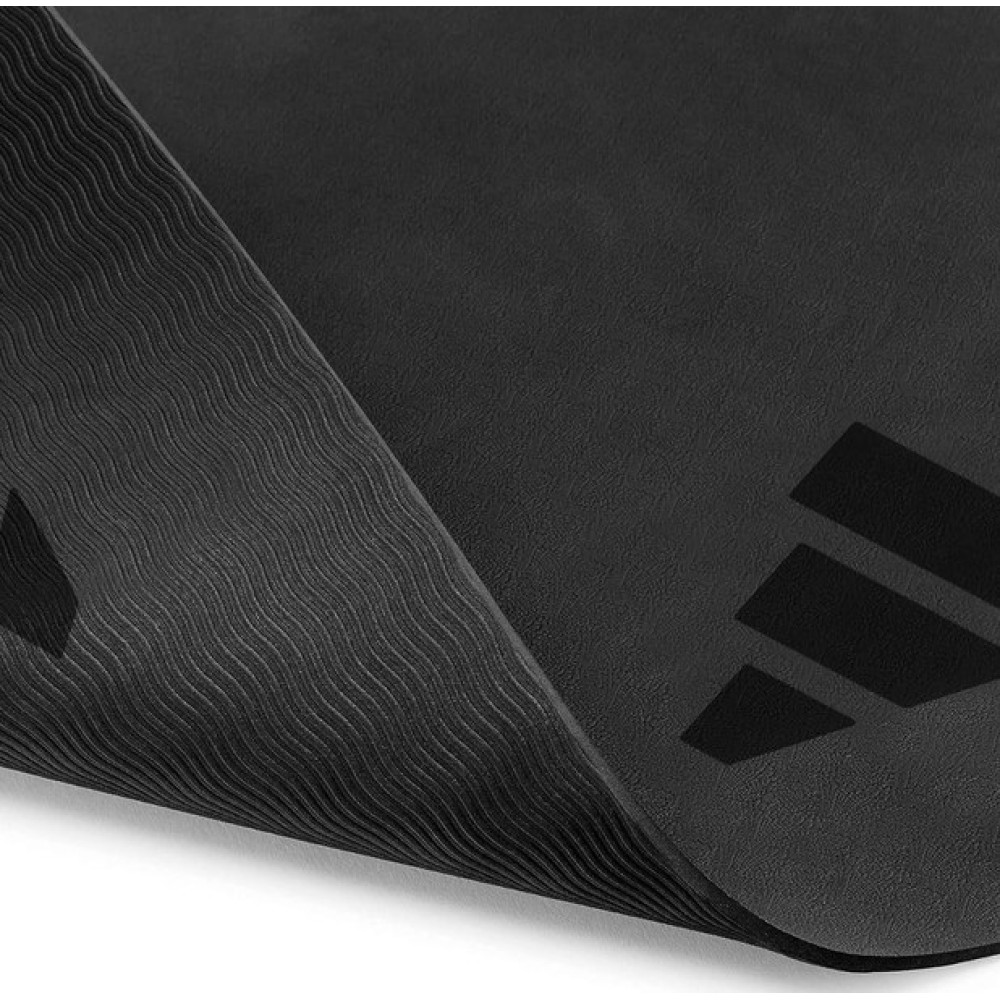 Килимок для йоги Adidas Premium Yoga Mat чорний Уні 176 х 61 х 0,5 см ADYG-10300BK