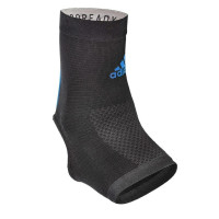 Фіксатор щиколотки Adidas Performance Ankle Support чорний, синій Уні S ADSU-13314BL
