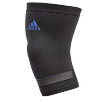 Фиксатор колена Adidas Performance Knee Support черный, синий Уни S ADSU-13321BL