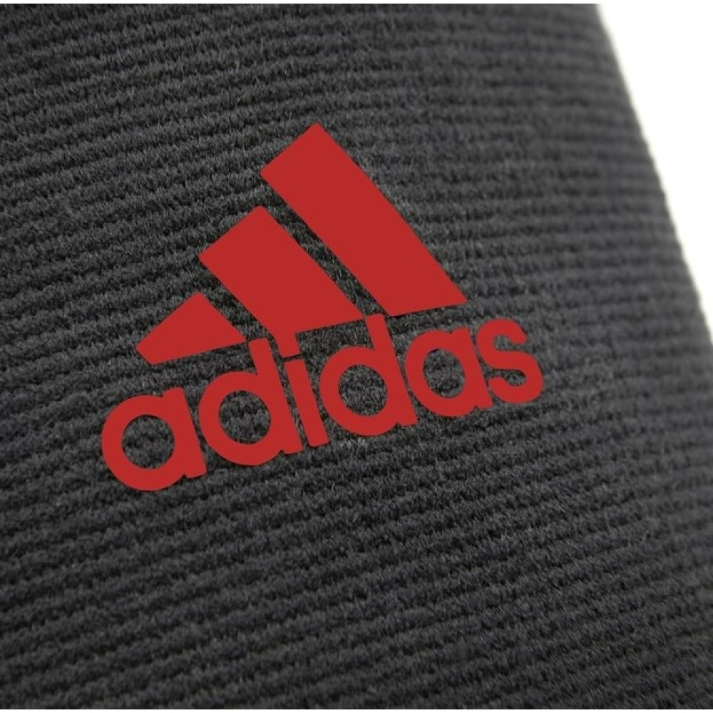 Фіксатор коліна Adidas Performance Knee Support чорний, червоний Уні S ADSU-13321RD