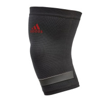 Фіксатор коліна Adidas Performance Knee Support чорний, червоний Уні S ADSU-13321RD