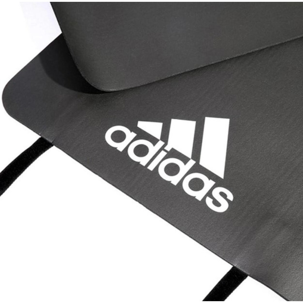Килимок для фітнесу Adidas Fitness Mat чорний Уні 183 x 61 x 1 см ADMT-11015BL