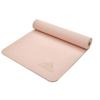 Коврик для йоги Adidas Premium Yoga Mat бежевый Уни 176 х 61 х 0,5 см ADYG-10300PT
