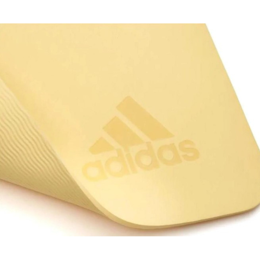 Килимок для йоги Adidas Premium Yoga Mat жовтий Уні 176 х 61 х 0,5 см ADYG-10300YL