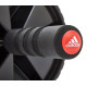 Ролик (колесо) для преса Adidas Ab Wheel чорний Уні D18 см ADAC-11404