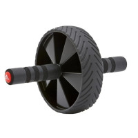 Ролик (колесо) для преса Adidas Ab Wheel чорний Уні D18 см ADAC-11404