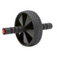 Ролик (колесо) для преса Adidas Ab Wheel чорний Уні D18 см ADAC-11404