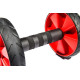Ролики для пресу Adidas Core Rollers чорний, червоний Уні One Size ADAC-11604