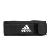 Пояс для важкої атлетики Adidas Essential Weightlifting Belt чорний Уні XL (94 - 120 см) ADGB-12256