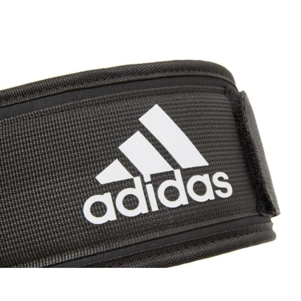 Пояс для важкої атлетики Adidas Essential Weightlifting Belt чорний Уні XL (94 - 120 см) ADGB-12256