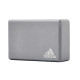 Блок для йоги Adidas Yoga Block сірий Уні 22.8x15.2x7.6 см ADYG-20100FOAM