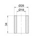 Муфта PPR Alfa Plast 20 APCOUP20XXX