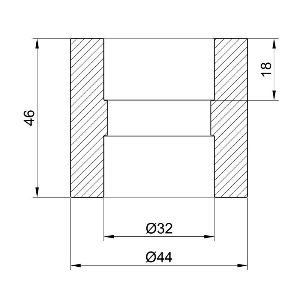 Муфта PPR Alfa Plast 32 APCOUP32XXX