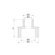 Муфта PPR Alfa Plast 40х20 APREDU4020X