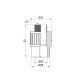 Муфта PPR Alfa Plast 20х1/2" НР APMTCX2012X