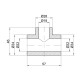Трійник PPR Alfa Plast 25х20х25 APRETE2520X