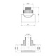 Трійник PPR Alfa Plast 25х3/4" ЗР APMTTE2534X
