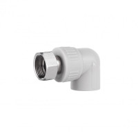 Кутник PPR Alfa Plast з накидною гайкою 25х3/4" APTUWE2034X