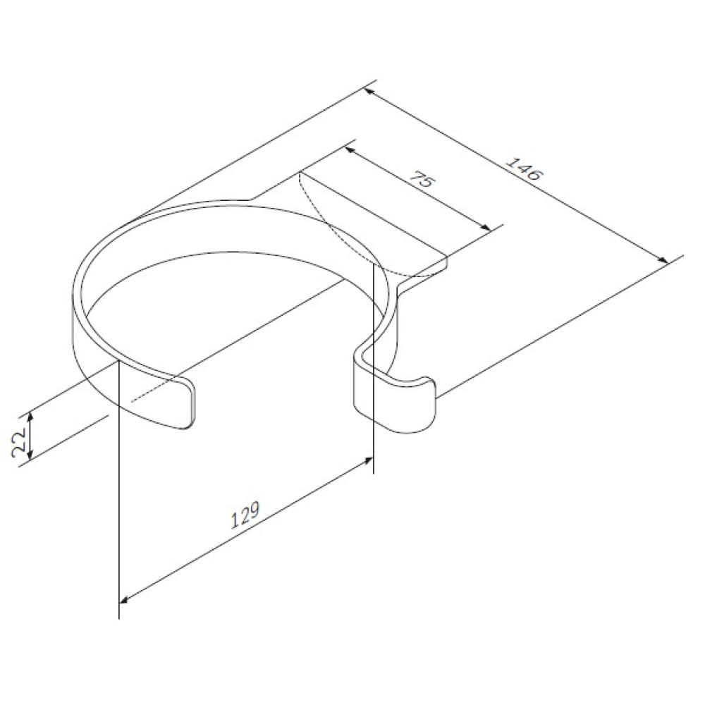 Тримач для фену AM.PM Inspire 2.0 A50A32300