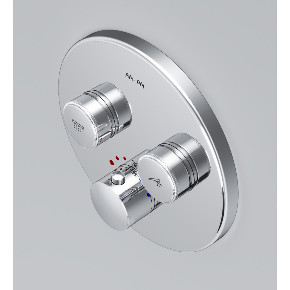 Смеситель для ванны и душа AM.PM Inspire V2.0 с термостатом F50A85700