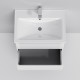 Тумба підвісна AM.PM X - Joy 65 см з умивальником M85-FHX0652-WC0652WG38