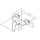 Змішувач для душу AM.PM Tender F45A20000