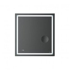 Зеркало AM.PM Gem с LED-подсветкой, часами и линзой M91AMOX0653WG38
