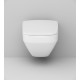 Унітаз підвісний AM.PM Inspire V2.0 безободковий FlashClean з сидінням Slim Soft Close (C50A1700SC)