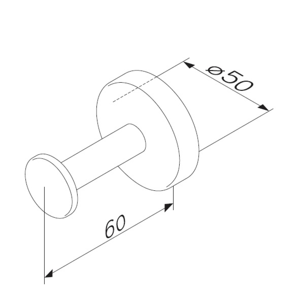Гачок для халата AM.PM Inspire 2.0 A50A35800