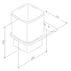 Стакан для ванної AM.PM Inspire 2.0 A50A34300