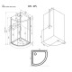 Душова кабіна AM.PM Joy Round W95G-301-090CM