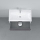 Тумба підлогова AM.PM GEM S 75 см з умивальником M91-FSX0752-WC0752BF38