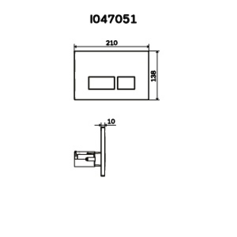 Панель змиву AM.PM Pro S I047051
