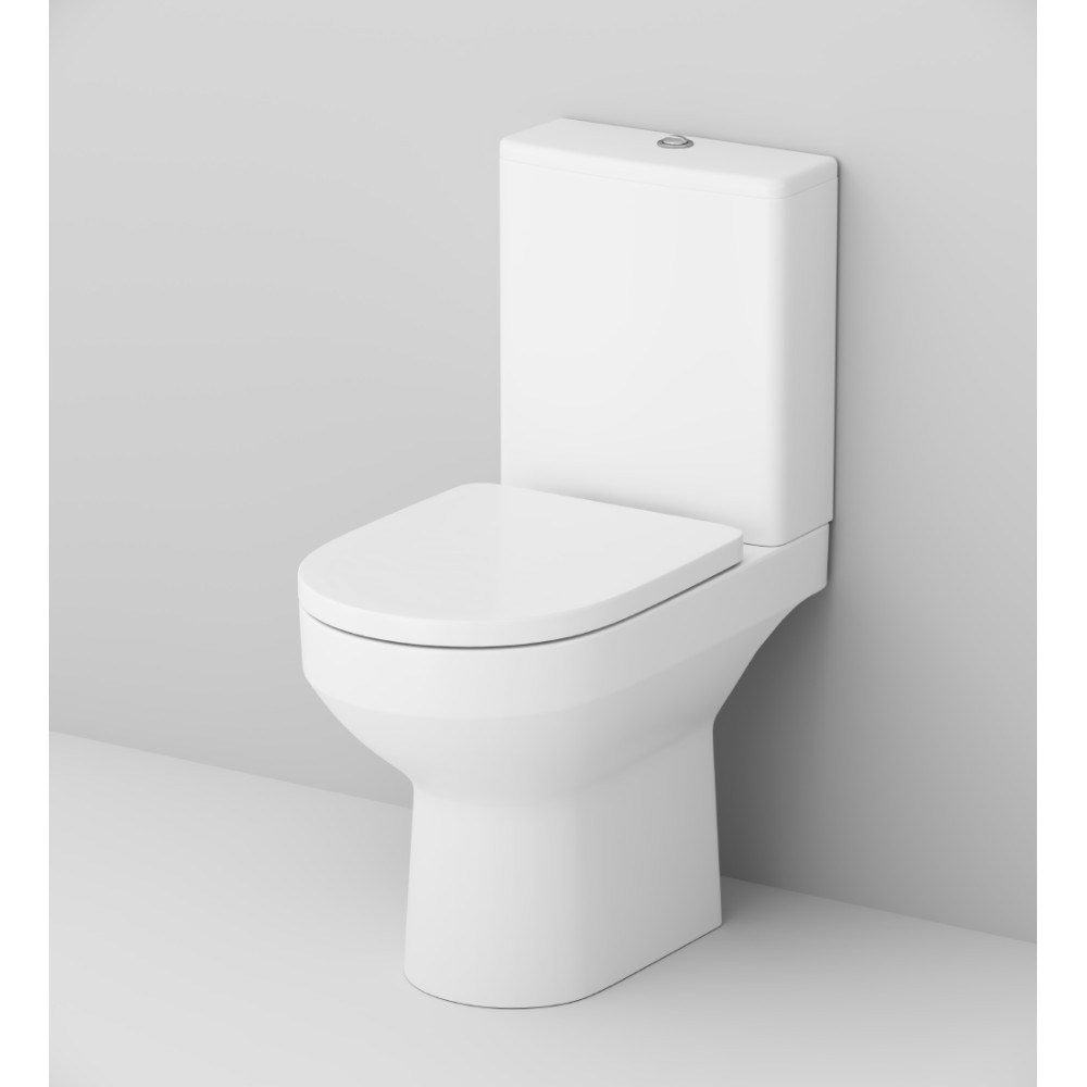 Унітаз-компакт AM.PM SPIRIT FlashClean із сидінням Soft Close (C708600SC)