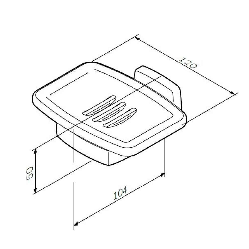 Скляна мильниця AM.PM Gem (A9034200)