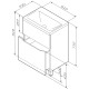 Тумба з раковиною AM.PM GEM S 60 см підлогова M91-FSX0602-WC0602WG38
