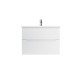 Тумба с раковиной AM.PM GEM S подвесная 75 см M91-FHX0752-WC0752WG38