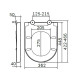 Сидіння для унітазу AM.PM Spirit C707855WH Soft Close (C707855WH)