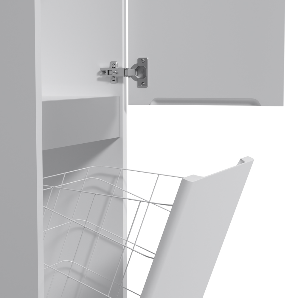 Пенал напольный AM.PM X-Joy 35 см правосторонний с корзиной (M85CSR0351WG38)