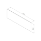 Панель для ванни AM.PM Inspire 2.0 170х75 см фронтальна W52A-170-075W-P