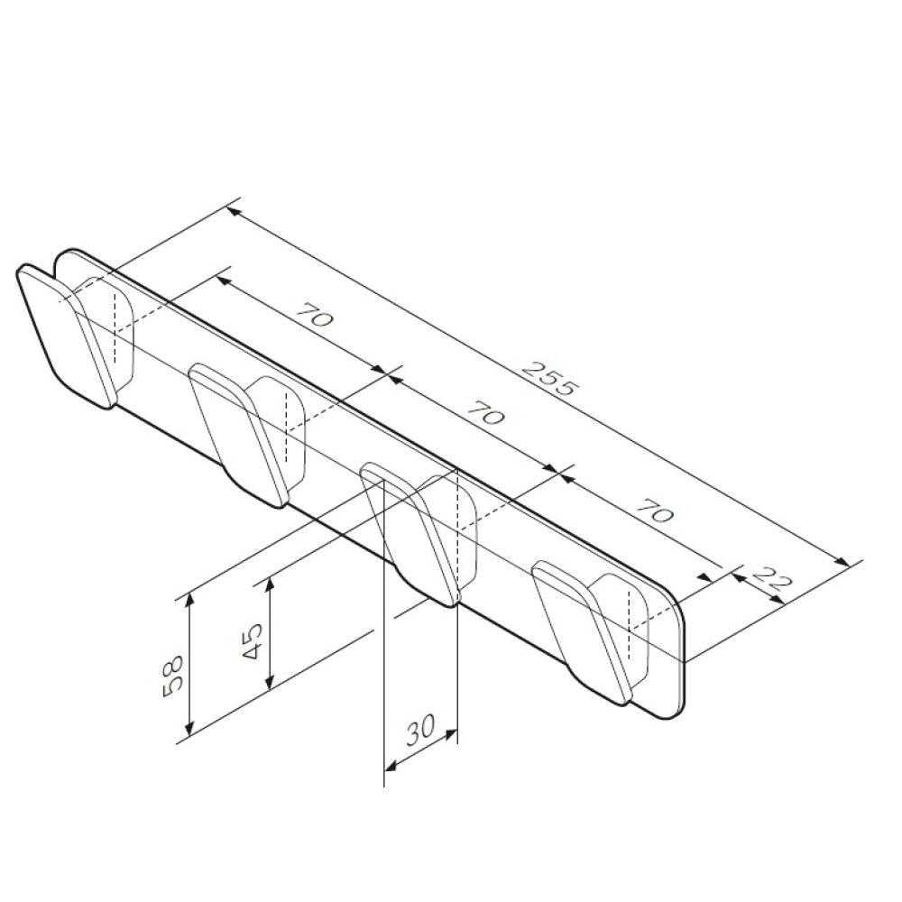 Гачки для рушників AM.PM Inspire 2.0 A50A35900