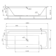 Ванна акрилова AM.PM Inspire 2.0 180х80 (W52A-180-080W-A)