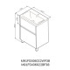 Тумба підлогова AM.PM GEM S 60 см з умивальником M91-FSX0602-WC0602BF38