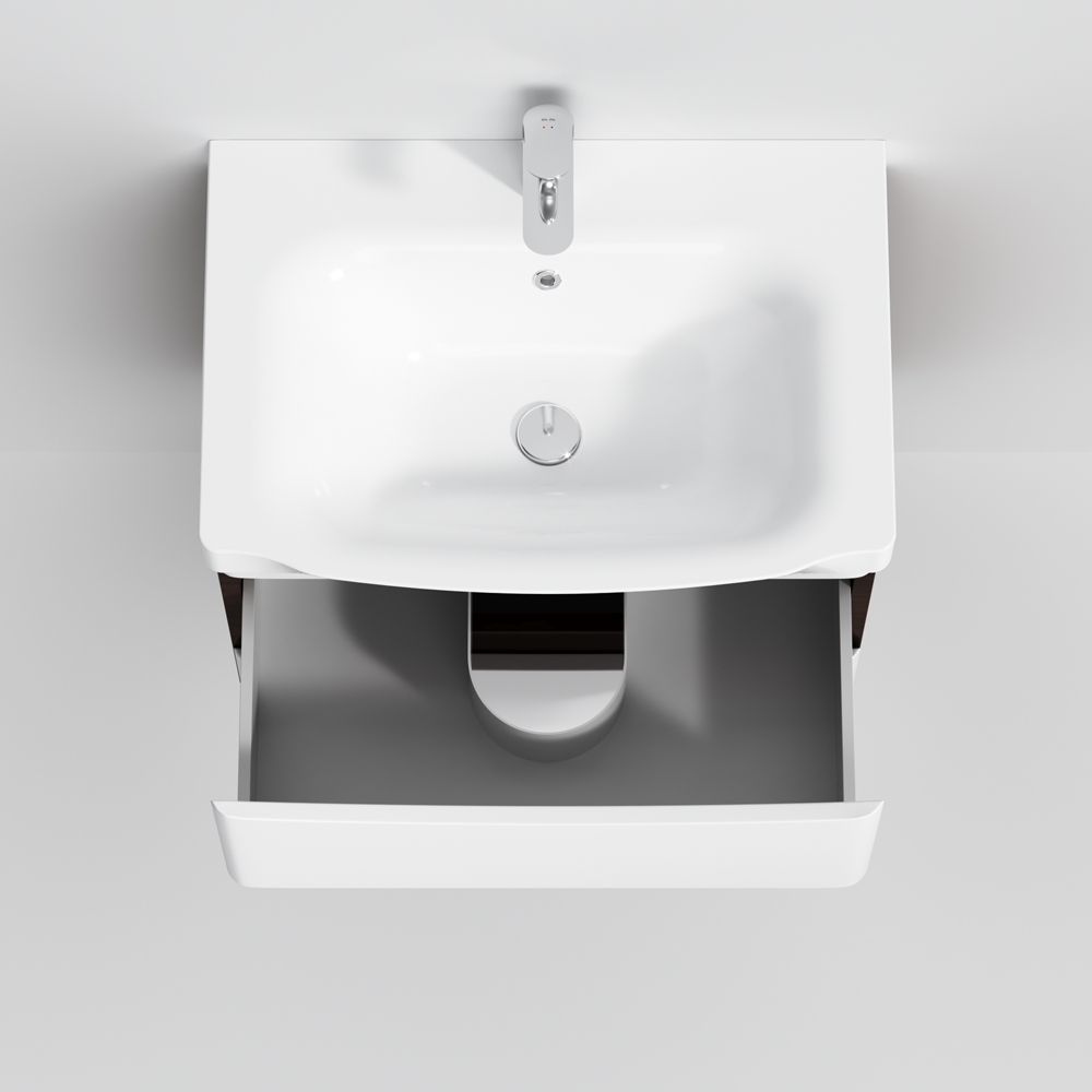 Тумба з раковиною AM.PM Like підвісна 65 см M80-FHX0652V-WC0652-38
