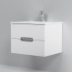 Тумба підвісна AM.PM Spirit 60 см з умивальником (M70-FUX0602-WC0602-38)