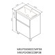 Тумба підлогова AM.PM GEM S 60 см з умивальником M91-FSX0602-WC0602WF38