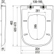 Сидіння для унітазу AM.PM Like (C807851WH)