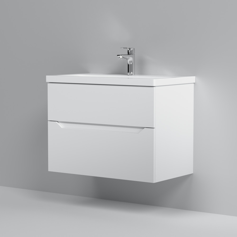 Тумба с раковиной AM.PM GEM S подвесная 75 см M91-FHX0752-WC0752WG38