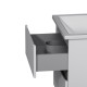 Тумба підвісна AM.PM X - Joy 55 см з умивальником M85-FHX0553-WC0553WG38